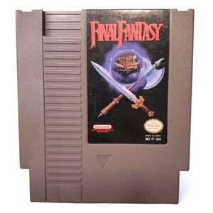 Vtg Final Fantasy Nintendo NES Video Game Cartridge 1985 Authentic Tested